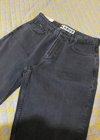 Gri Kadın Kot Pantolon - Görsel 2