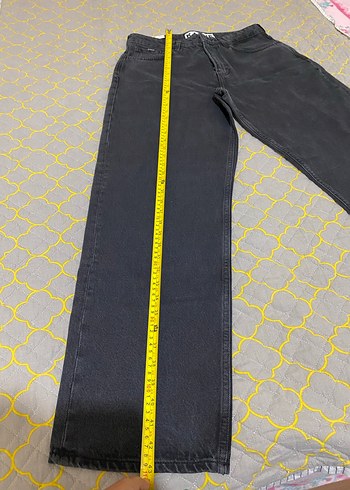 Gri Kadın Kot Pantolon - Görsel 5