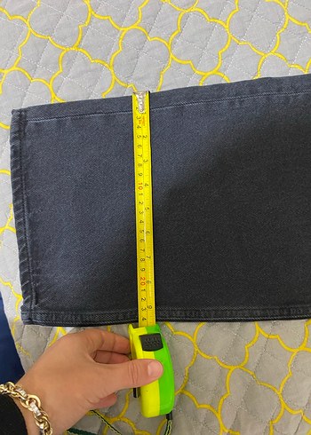 Gri Kadın Kot Pantolon - Görsel 4