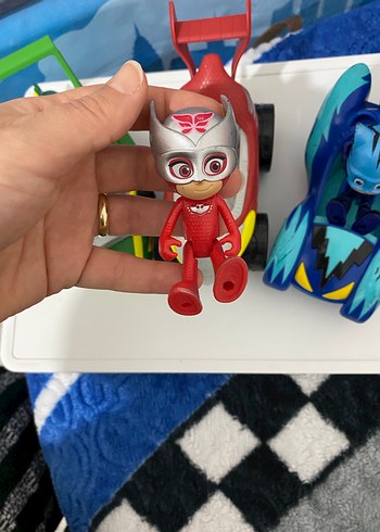 Pijamaskeliler Orjinal 3 lü araba seti - Görsel 4