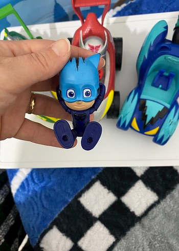 Pijamaskeliler Orjinal 3 lü araba seti - Görsel 8