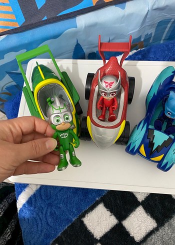 Pijamaskeliler Orjinal 3 lü araba seti - Görsel 3