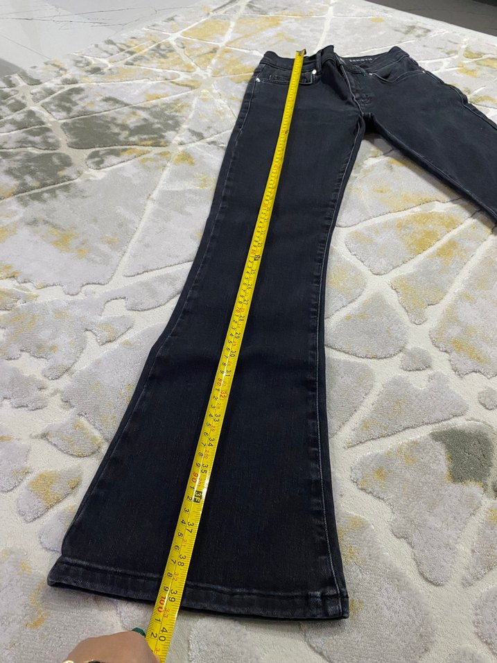 Orjinal marka İspanyol paça jean - Görsel 5