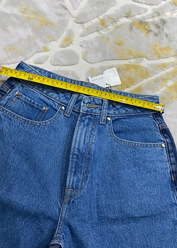 Orjinal marka çift renkli jean - Görsel 7