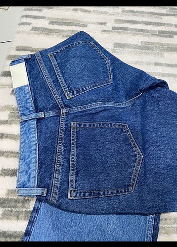 Orjinal marka çift renkli jean - Görsel 5