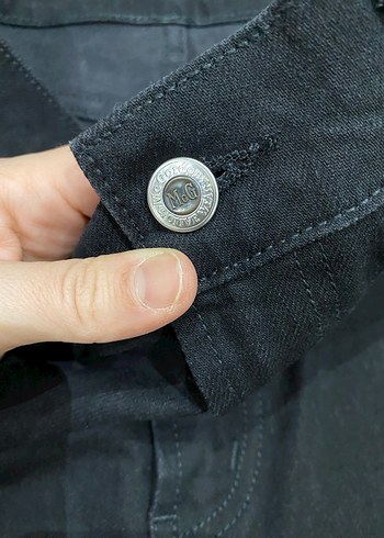 Orjinal Siyah Fermuarlı erkek jean Pantolon - Görsel 3
