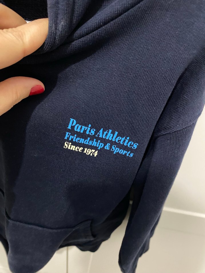 H&M fermuarlı hırka ve kapüşonlu sweatshirt - Görsel 5