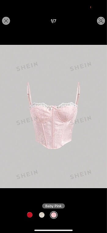 Pembe bustiyer