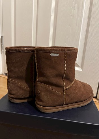 EMU Australia Kız Çocuk Kahverengi Süet Bot - Görsel 2