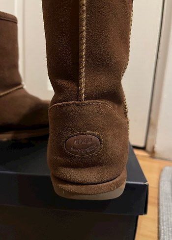 EMU Australia Kız Çocuk Kahverengi Süet Bot - Görsel 3