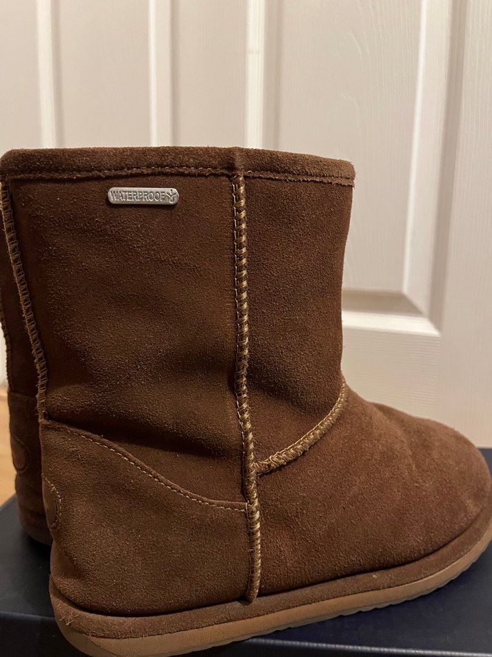 EMU Australia Kız Çocuk Kahverengi Süet Bot - Görsel 5