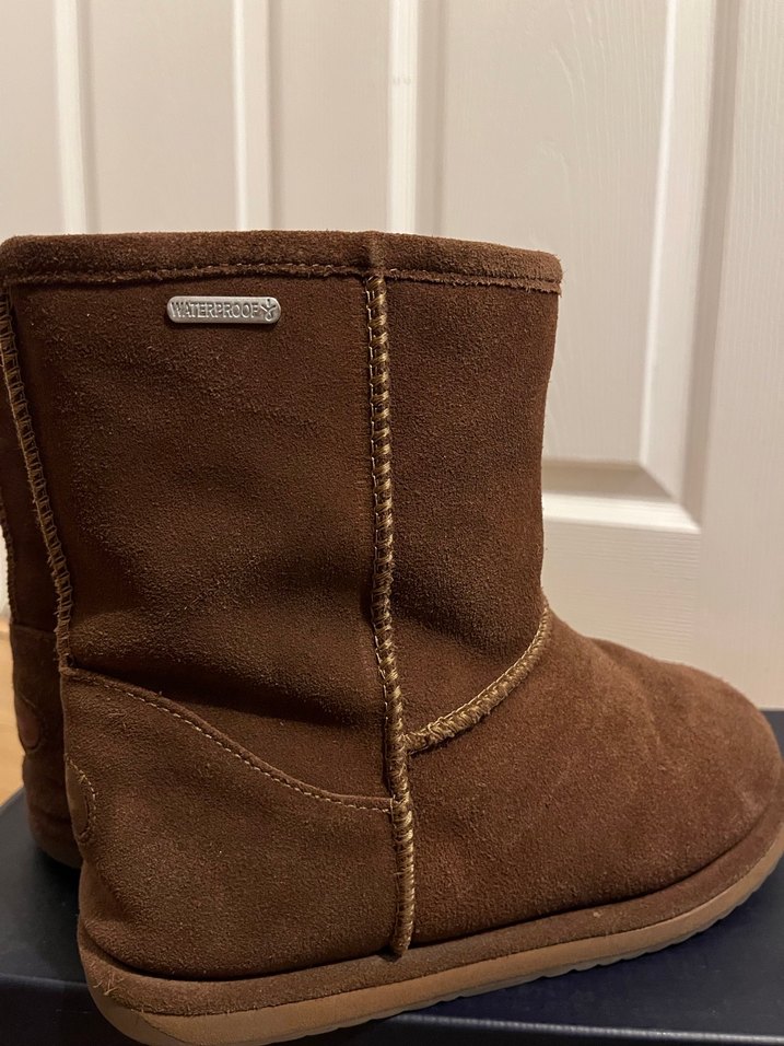 EMU Australia Kız Çocuk Kahverengi Süet Bot - Görsel 4