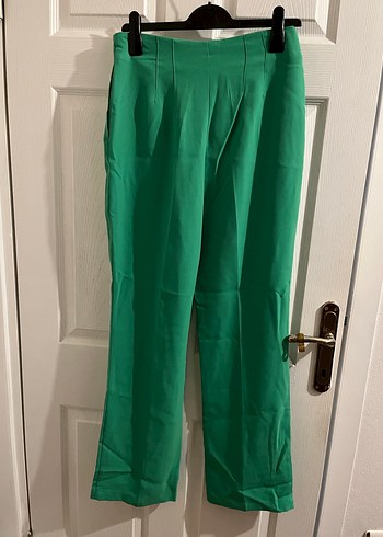 İpekyol Yeşil Kadın Kumaş Pantolon - Görsel 2