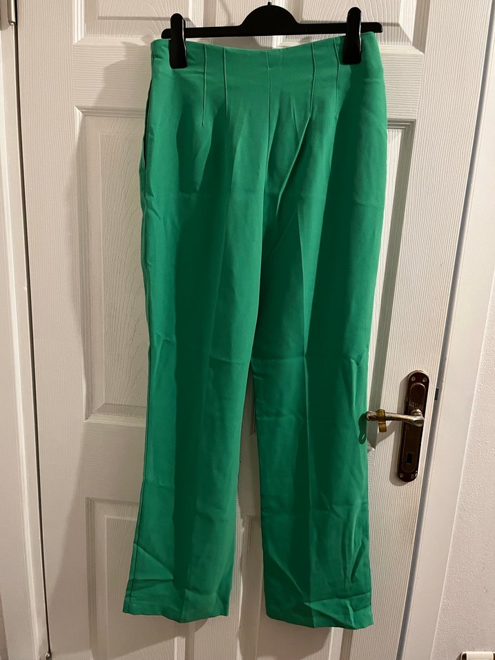 İpekyol Yeşil Kadın Kumaş Pantolon - Görsel 2