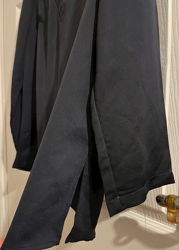 GUSTO Siyah V Yakalı Uzun Kollu Bluz - Görsel 3