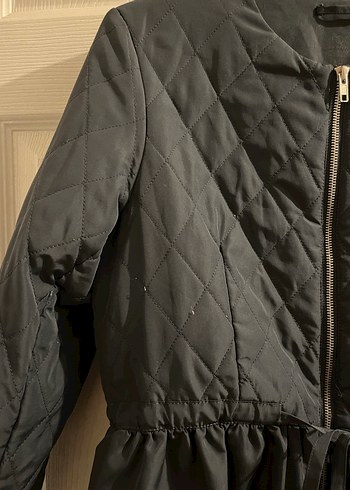 Gri Kemerli Kadın Ceket - Görsel 2