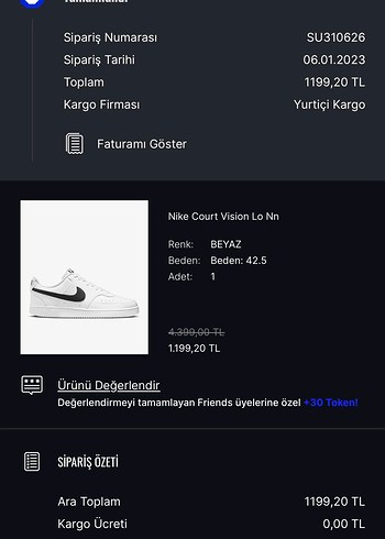 Nike Court Vision Sneaks Up tan alınma - Görsel 2