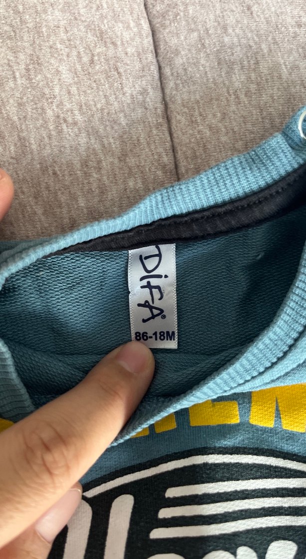 Erkek Çocuk Renkli Uzun Kollu Sweatshirt - Görsel 3