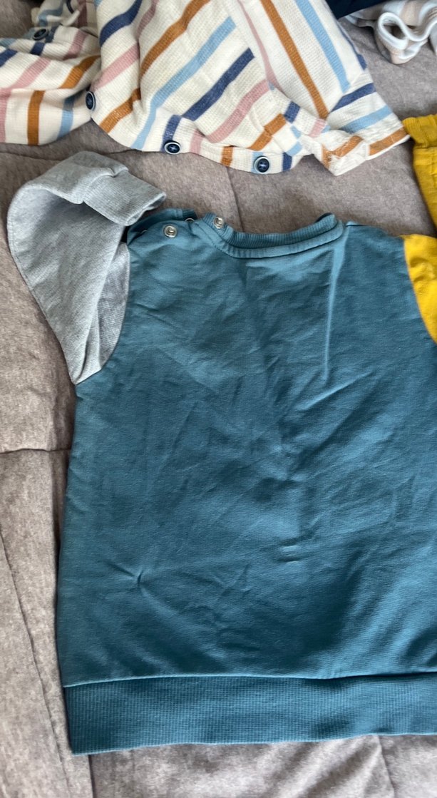 Erkek Çocuk Renkli Uzun Kollu Sweatshirt - Görsel 5