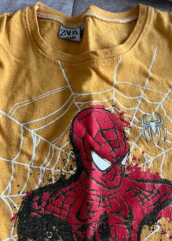 Erkek Çocuk Yeşil Baskılı Kısa Kollu Tişört - Görsel 4