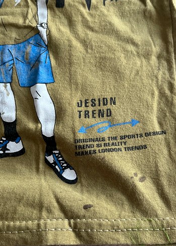 Erkek Çocuk Yeşil Baskılı Kısa Kollu Tişört - Görsel 2