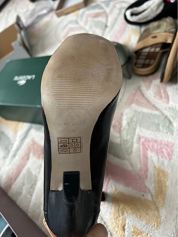 37,5 Beden siyah Renk Nine west 37.5 ayakkabı