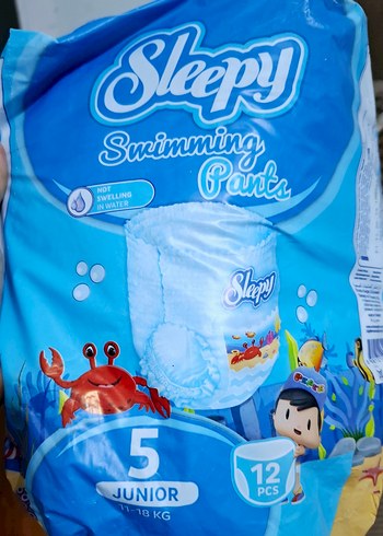 Sleepy Junior Yüzme Bezi 11-18 kg, 12'li