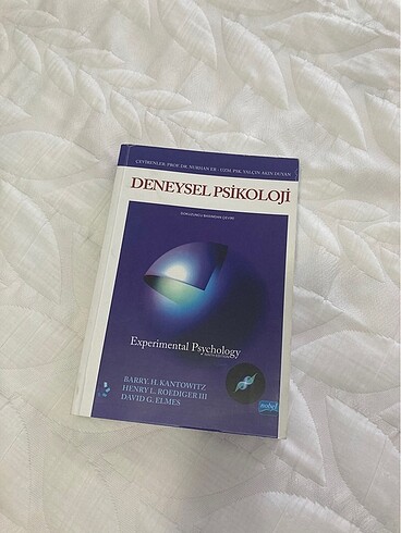 Deneysel psikoloji kitap