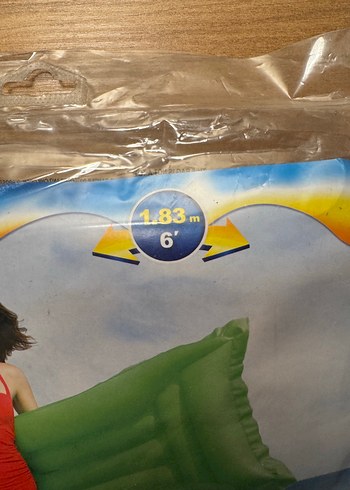 Diğer Bestway Yeşil Şişme Deniz yatağı 1.83x0.69 m
