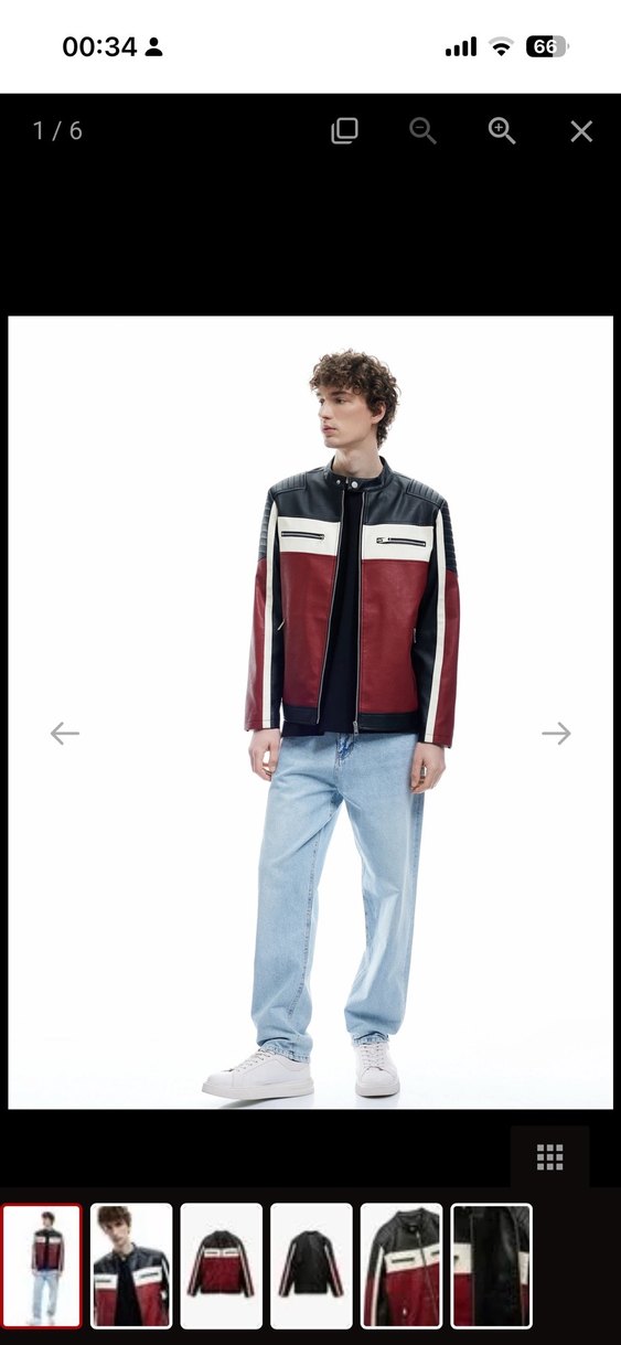 Koton deri ceket - Görsel 5