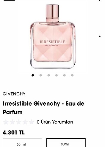 Givenchy Irresistible 80ml Parfüm