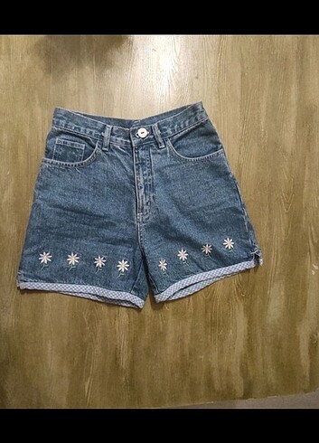 xs Beden Vintage Kot Şort