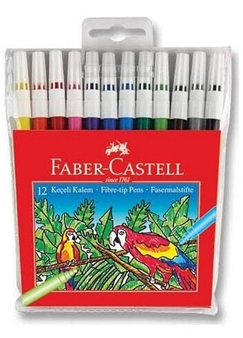 2 adet Faber Castell Keçeli Kalem 