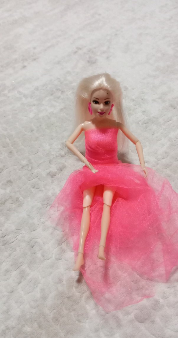 Pembe renkli oyuncak bebek... - Görsel 4