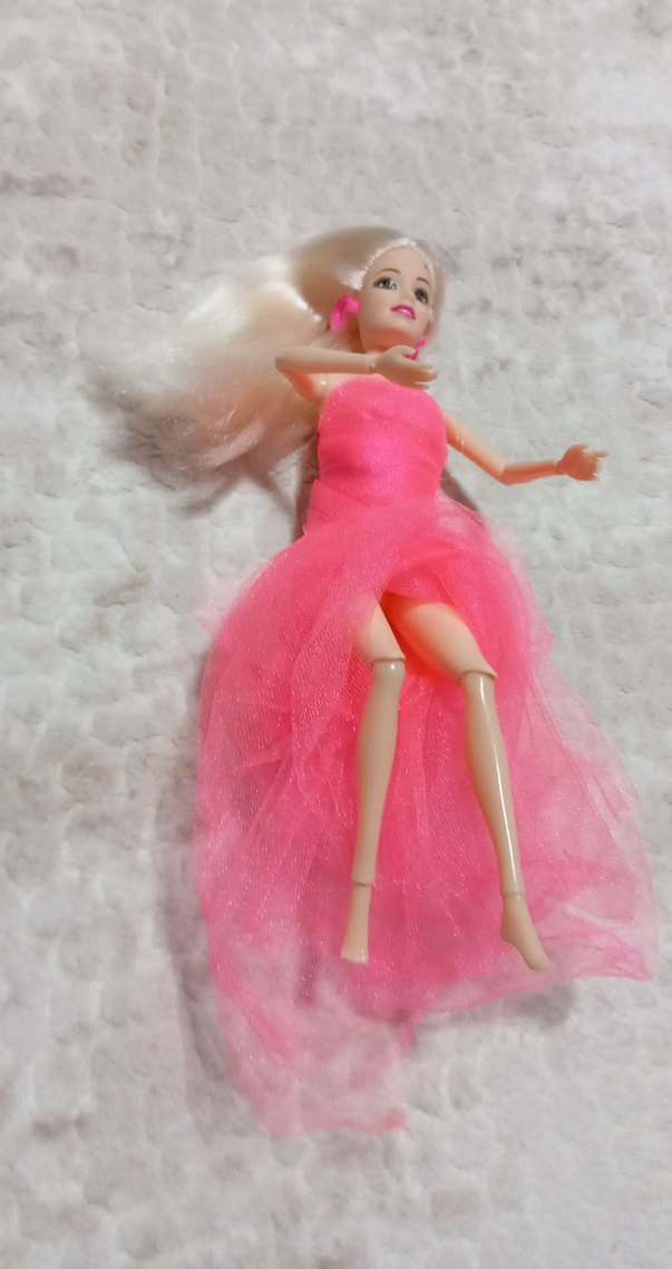 Pembe renkli oyuncak bebek... - Görsel 3