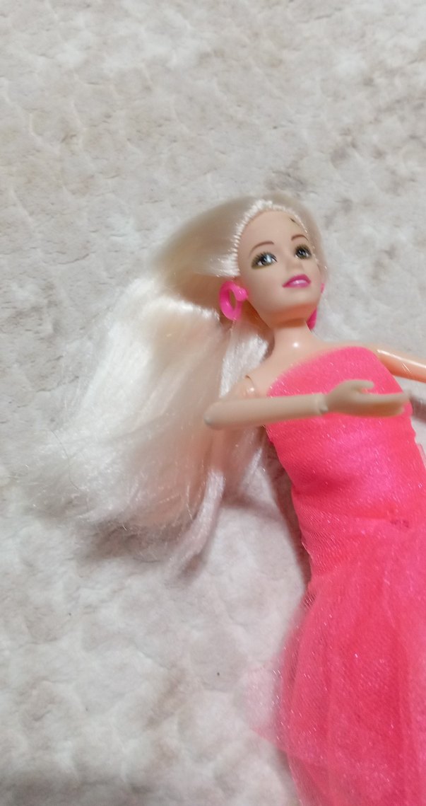 Pembe renkli oyuncak bebek... - Görsel 2