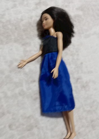 Koyu mavi elbiseli oyuncak 2013mattel Barbi.... - Görsel 12