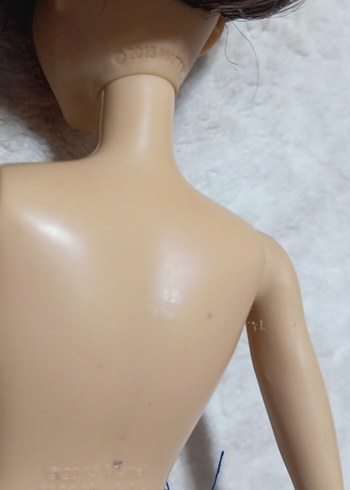 Koyu mavi elbiseli oyuncak 2013mattel Barbi.... - Görsel 8