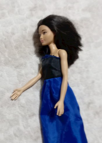 Koyu mavi elbiseli oyuncak 2013mattel Barbi.... - Görsel 11