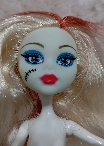 Beyaz Pastel Renkli Monster high karakter .... - Görsel 2