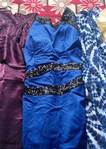 Kadın Abiye ve elbise 4 parça birarada.... - Görsel 3