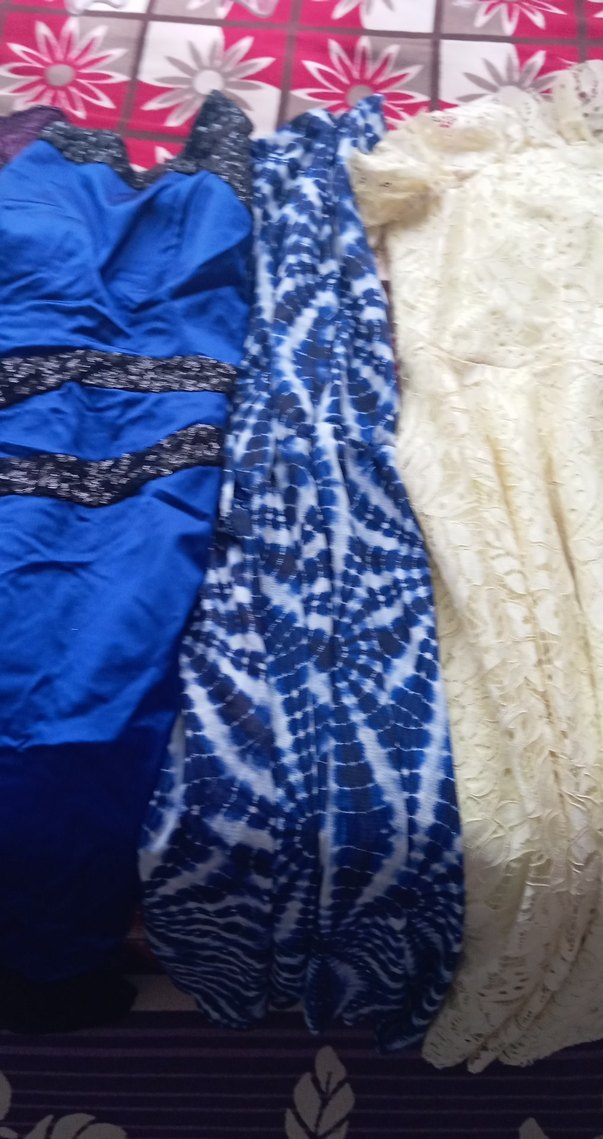 Kadın Abiye ve elbise 4 parça birarada.... - Görsel 4