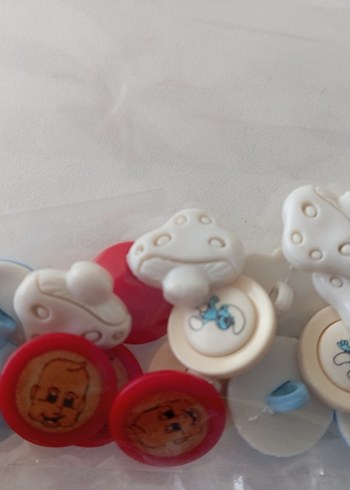 Renkli Bebek süveter ve Ceketler için düğmeler.... - Görsel 15