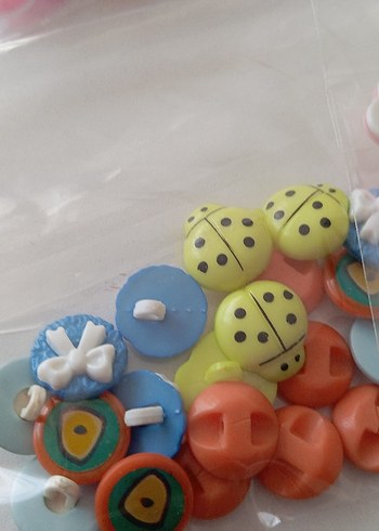 Renkli Bebek süveter ve Ceketler için düğmeler.... - Görsel 5