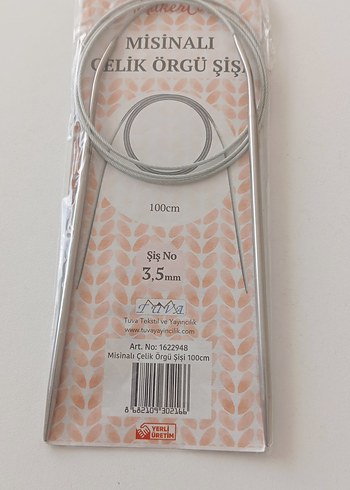 Misinalı Çelik Örgü Şişleri 2adet fiatidir... - Görsel 2