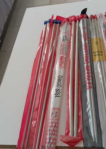 Farklı Boylarda Örgü Şişleri 2adet fiatidir... - Görsel 9