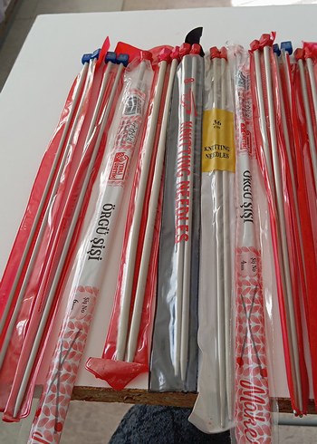 Farklı Boylarda Örgü Şişleri 2adet fiatidir... - Görsel 8