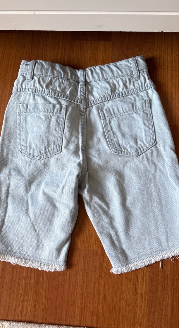 Bej Erkek çocuk Denim Şort Regular Fit - Görsel 3