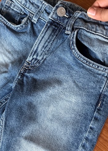 Erkek Çocuk Mavi Denim  Pantolon - Görsel 3