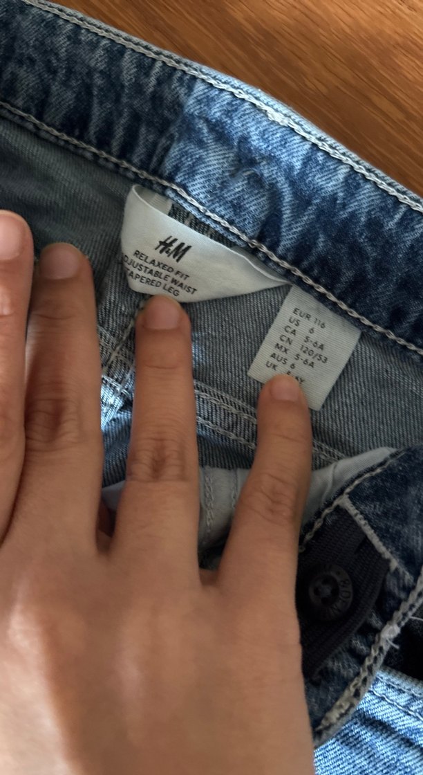 Erkek Çocuk Mavi Denim  Pantolon - Görsel 2